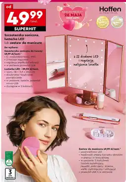 Biedronka Zestaw do manicure Hoffen oferta