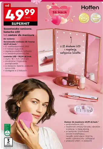 Biedronka Zestaw do manicure Hoffen oferta