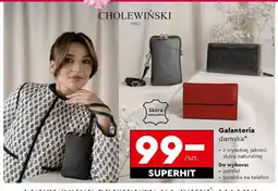 Biedronka Torebka na telefon Cholewiński oferta