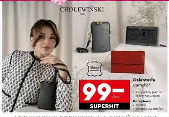 Biedronka Torebka na telefon Cholewiński oferta