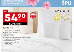 Biedronka Kołdra mia 220 x 200 cm Smukee oferta
