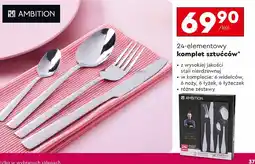 Biedronka Komplet sztućców Ambition oferta