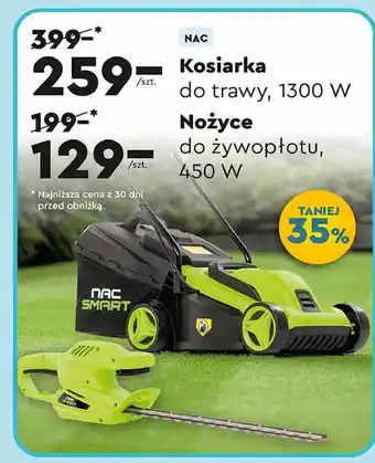 Biedronka Nożyce do żywopłotu 450 w Nac oferta