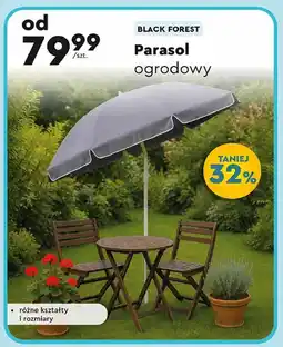 Biedronka Parasol ogrodowy Black Forest oferta