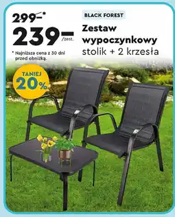 Biedronka Komplet mebli black forest oferta