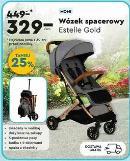 Biedronka Wózek estelle gold Momi oferta