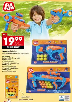 Biedronka Wyrzutnia 39.5 cm Elefun oferta