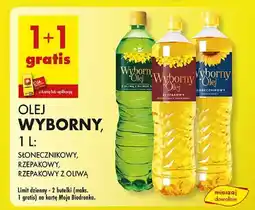 Biedronka Olej rzepakowy z oliwą oliwek Wyborny Delio oferta