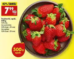 Biedronka Truskawki 500g oferta