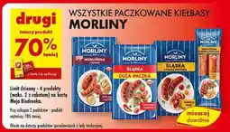 Biedronka Kiełbasa morlińska z piersi kurczaka Morliny oferta