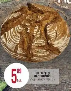 E.Leclerc Chleb żytni bez drożdży Piekarnia Na Zakwasie oferta