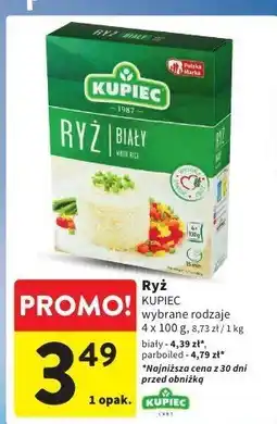 Intermarche Ryż biały 4x100g KUPIEC oferta
