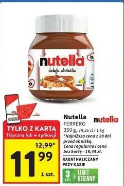 Intermarche Nutella 350g FERRERO oferta