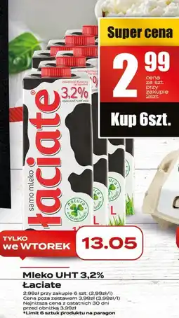 Supeco Mleko UHT 3.2% Łaciate 1l oferta