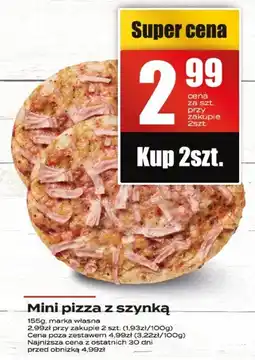 Supeco Mini pizza z szynką Supeco oferta