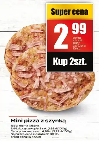Supeco Mini pizza z szynką Supeco oferta