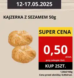 Supeco Kajzerka z sezamem 50g Supeco oferta