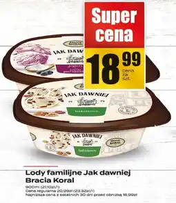 Supeco Lody familijne Jak dawniej Bracia Koral oferta