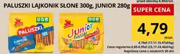 Supeco Paluszki lajkonik junior 280g oferta
