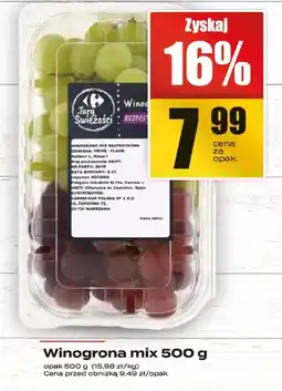 Supeco Winogrona mix 500g Supeco oferta