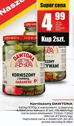 Supeco Korniszony Dawtona 900g oferta