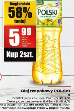 Supeco Olej rzepakowy Polski 1l oferta