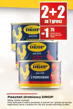 Supeco Pasztet drobiowy Drop 131g oferta