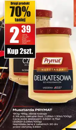 Supeco Musztarda Prymat 180g-185g oferta