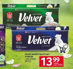 Selgros Velvet papier toaletowy oferta