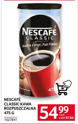 Selgros Nescafé classic kawa rozpuszczalna oferta