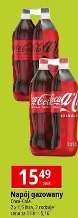 E.Leclerc Napój Coca-Cola Zero oferta