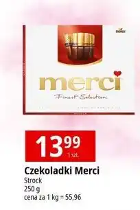 E.Leclerc Bombonierka czerwona Storck Merci oferta