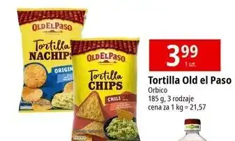 E.Leclerc Chipsy crunchy tortilla chili Old El Paso oferta