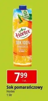 E.Leclerc Sok pomarańczowy Hortex oferta