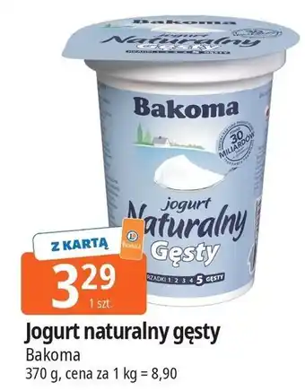 E.Leclerc Jogurt naturalny gęsty Bakoma Naturalny oferta
