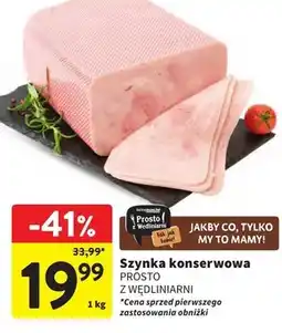 Intermarche Szynka Prosto z wędliniarni oferta