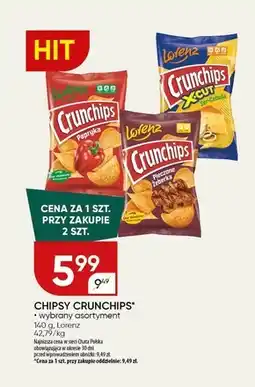 Chata Polska Crunchips Chipsy ziemniaczane o smaku papryka 140 g oferta