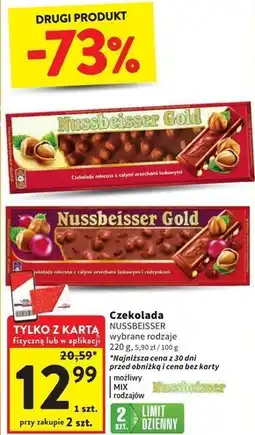 Intermarche Czekolada Nussbeisser oferta