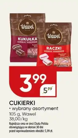Chata Polska Wawel Kukułka Karmelki nadziewane 105 g oferta