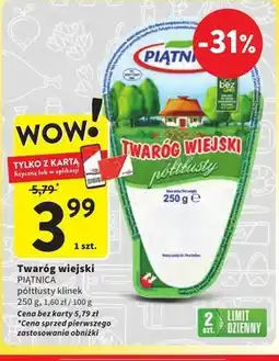 Intermarche Twaróg Piątnica oferta