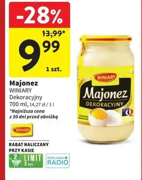 Intermarche Majonez Winiary oferta