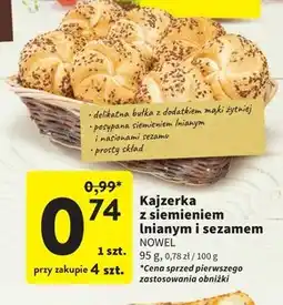 Intermarche Kajzerka Nowel oferta