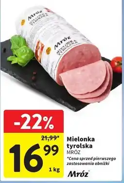 Intermarche Mielonka Mróz oferta