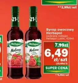 Społem Herbapol Suplement diety malina 420 ml oferta