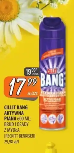 Społem Szczecin Cillit Bang Środek czyszczący aktywna piana brud i osady z mydła 600 ml oferta