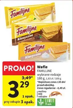 Intermarche Wafle Familijne oferta