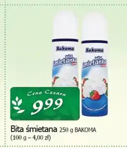 Cezar Delikatesy Bita śmietana Bakoma oferta