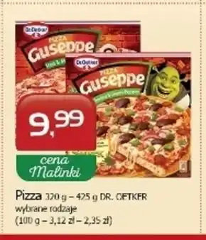 Malinka Market Dr. Oetker Guseppe Pizza z szynką i pieczarkami 425 g oferta