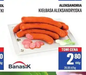 TomiMarkt Kiełbasa Aleksandria oferta