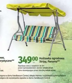 Społem Huśtawka ogrodowa oferta